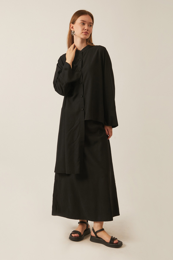 Pesen Skirt Set Black - 2