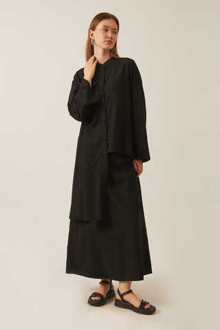 Pesen Skirt Set Black - 2