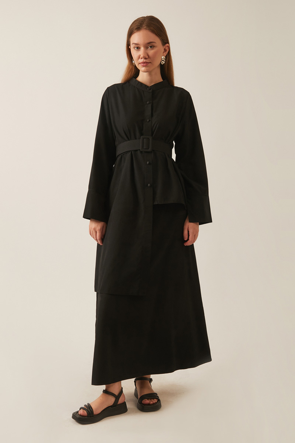 Pesen Skirt Set Black - 3