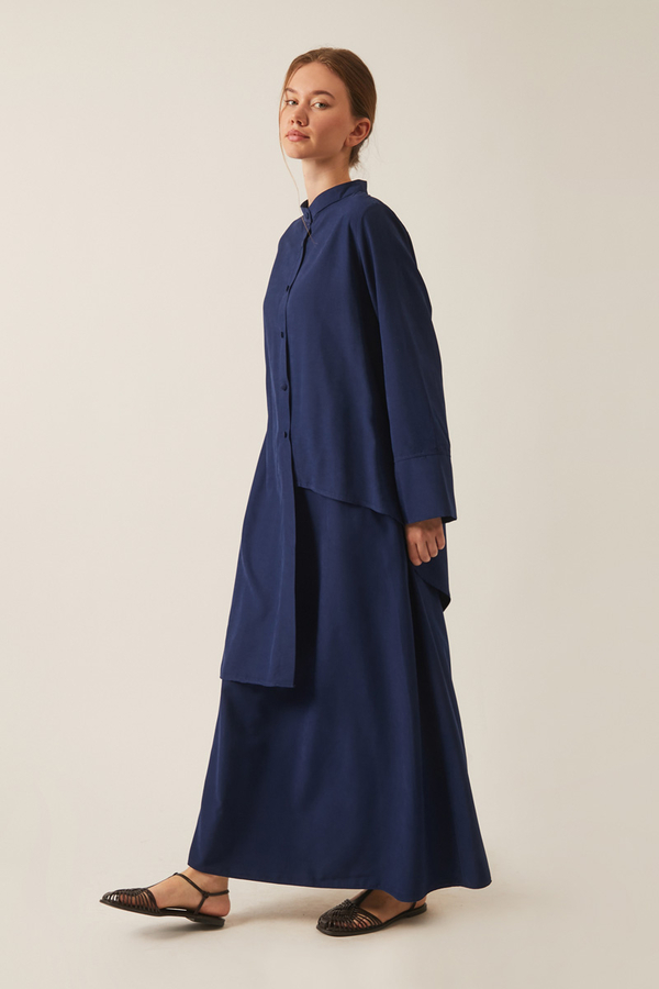 Pesen Skirt Set Navy Blue  - 4