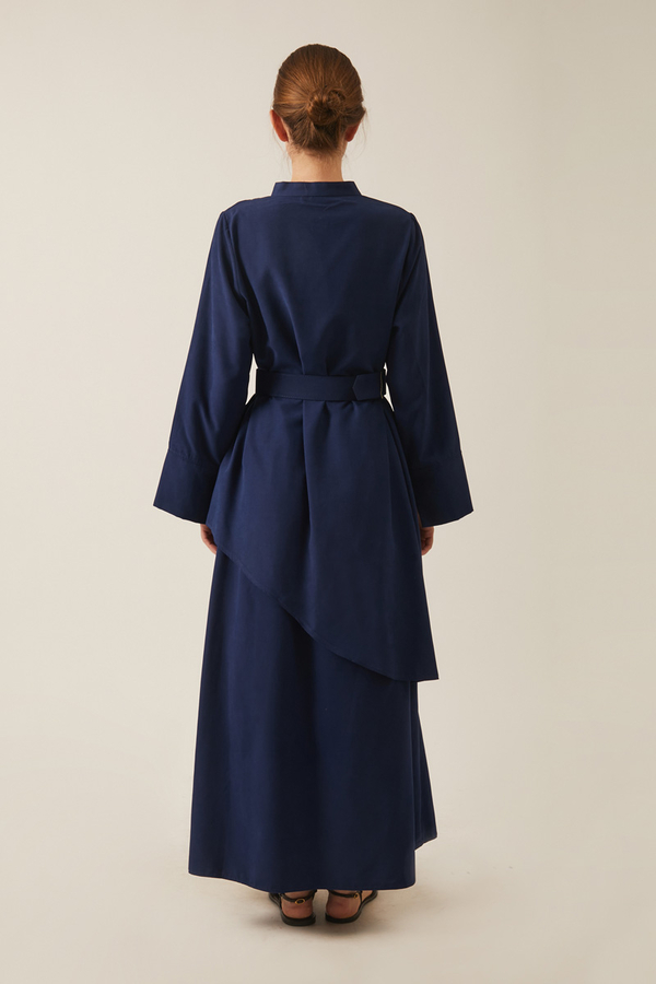 Pesen Skirt Set Navy Blue  - 9