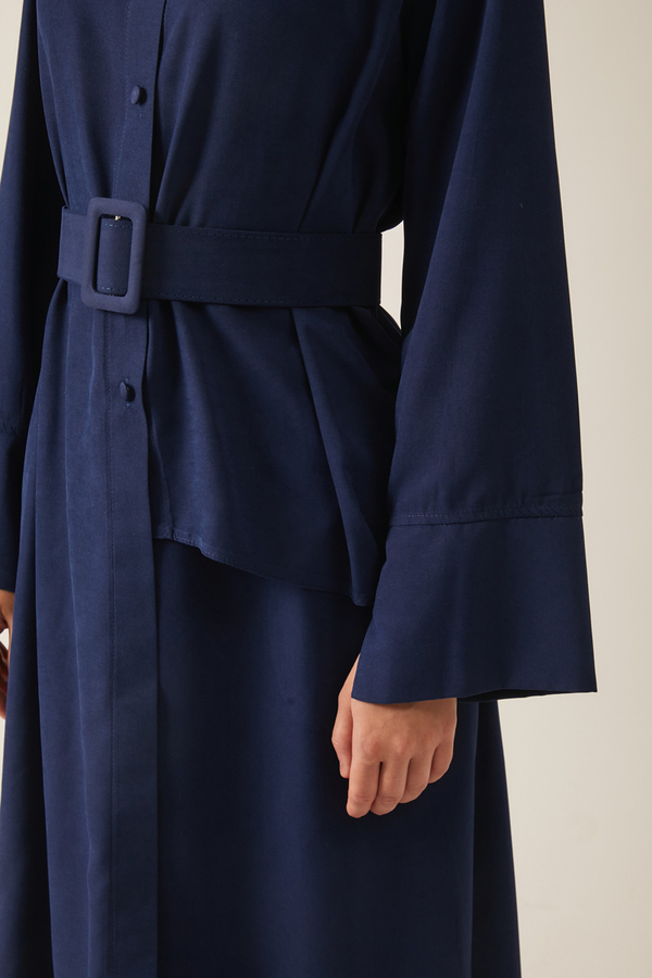 Pesen Skirt Set Navy Blue  - 8