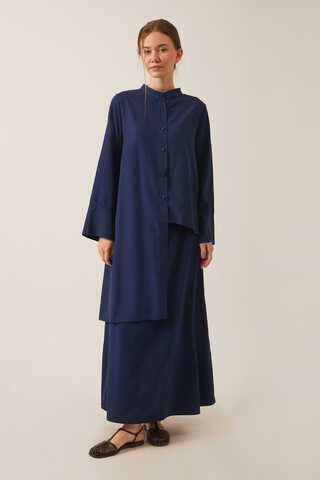 Pesen Skirt Set Navy Blue  - 5