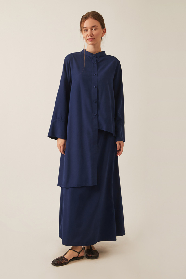 Pesen Skirt Set Navy Blue  - 5