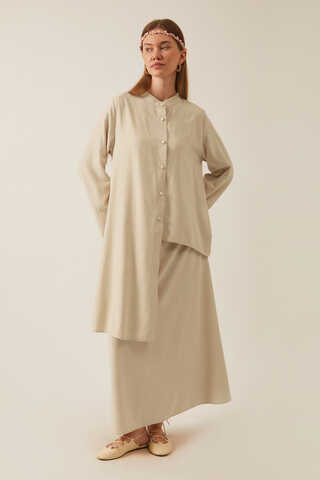 Pesen Skirt Set Stone - 3