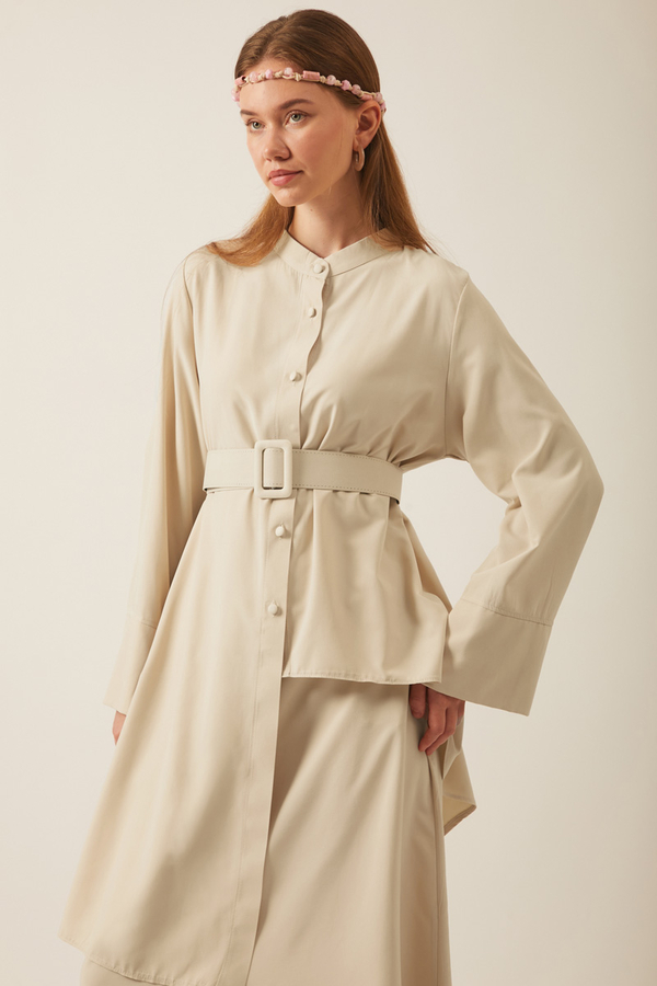 Pesen Skirt Set Stone - 6