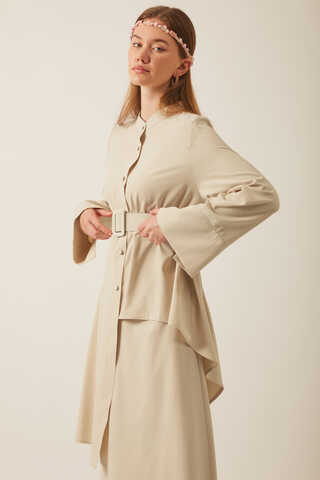 Pesen Skirt Set Stone - 8