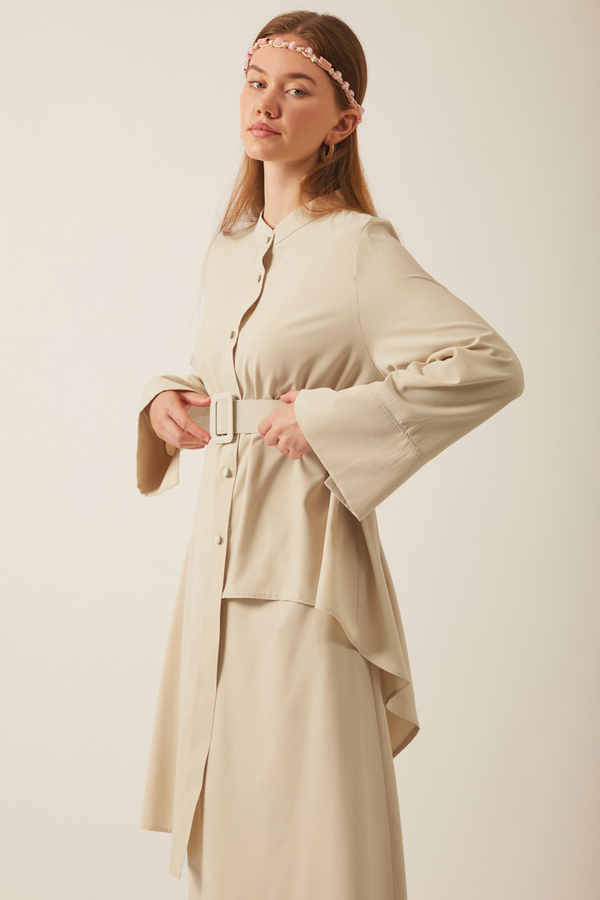 Pesen Skirt Set Stone - 8