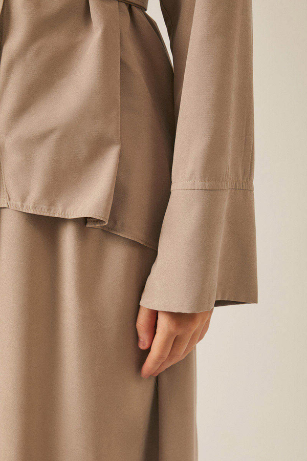 Pesen Skirt Set Vizon - 6