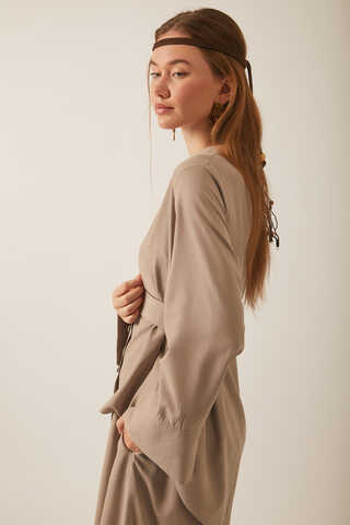 Pesen Skirt Set Vizon - 9