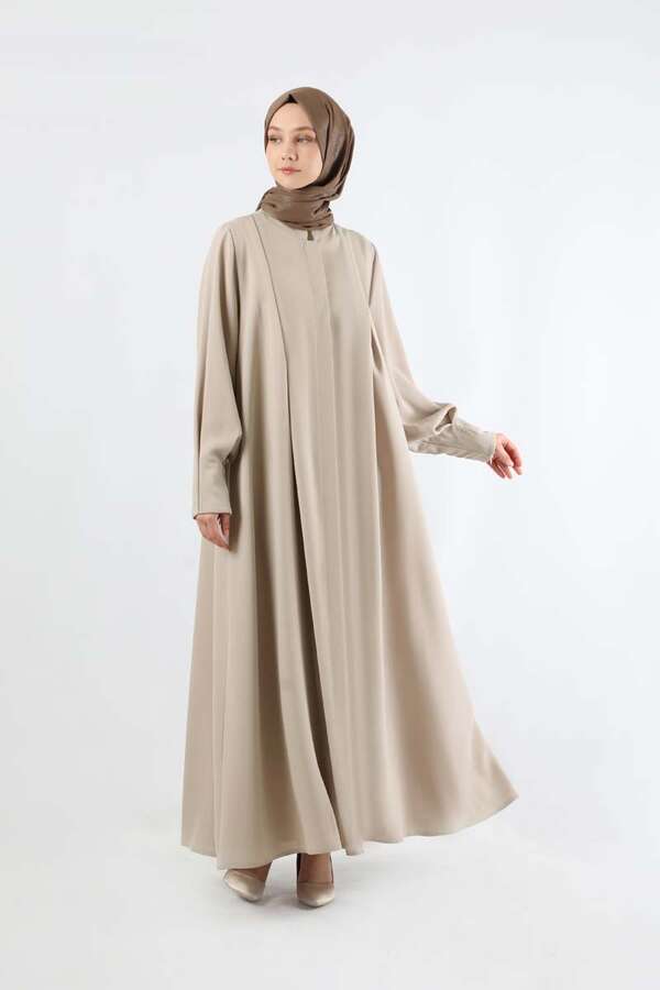 Pile Detaylı Ferace Taş - 1