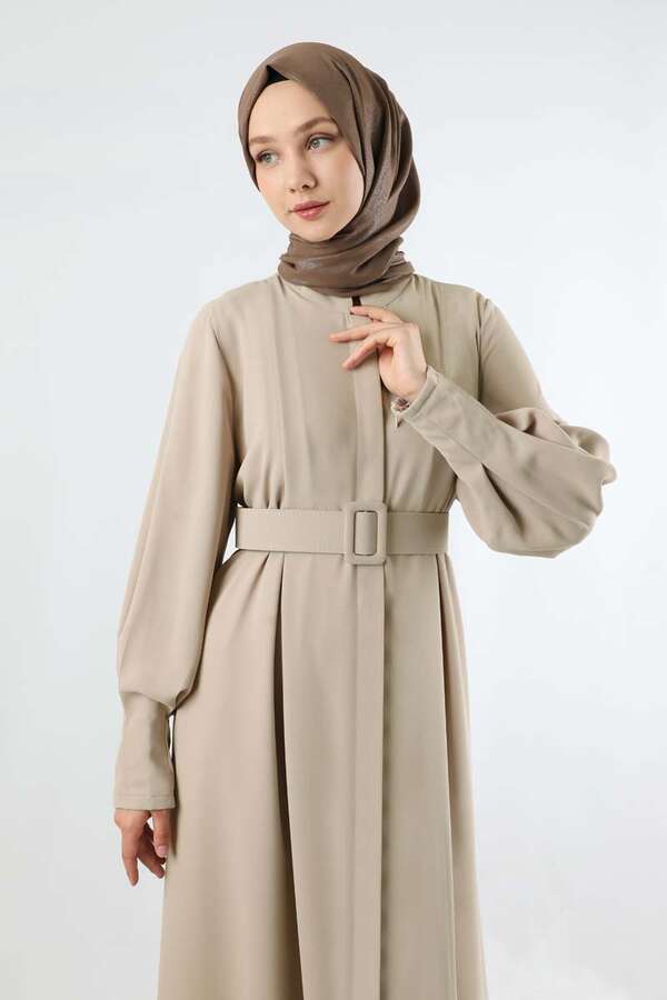 Pile Detaylı Ferace Taş - 2