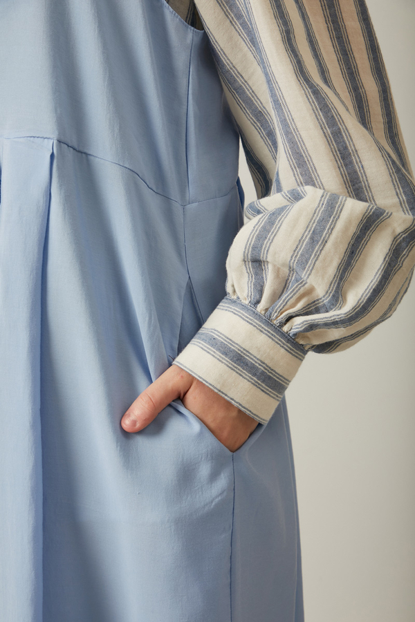 Pileli Modal Jile Bebe Mavisi - 3