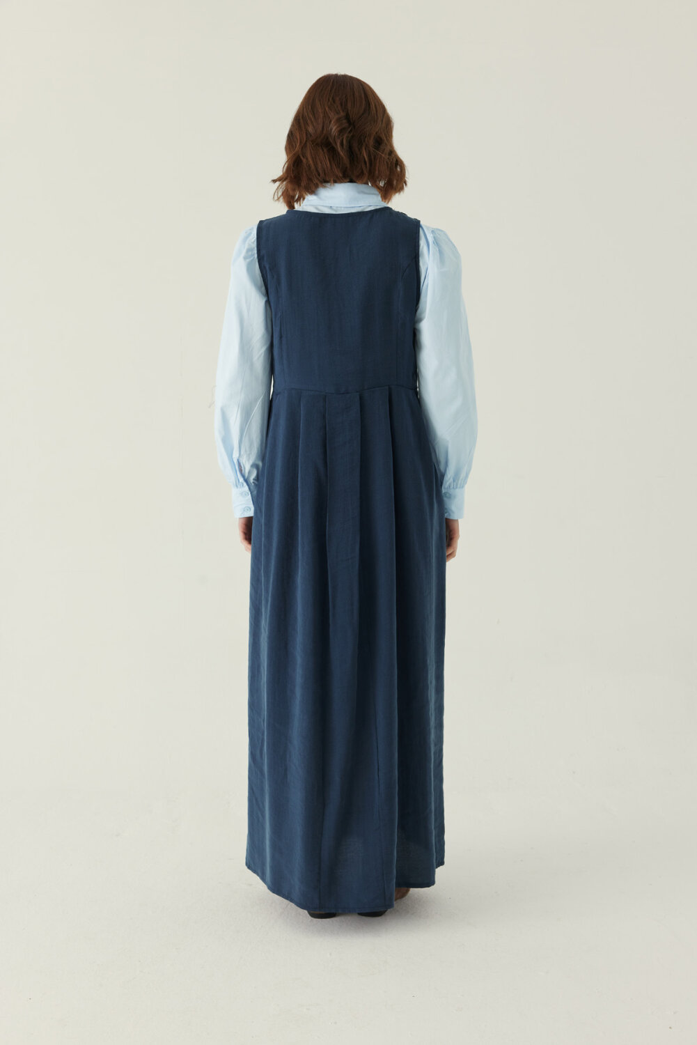 Pileli Tensel Jile Lacivert - 3