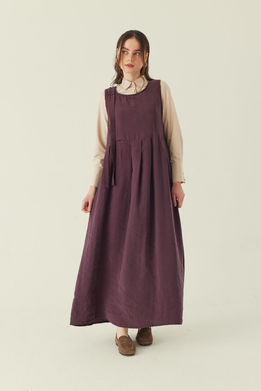 Pileli Tensel Jile Mürdüm - 6