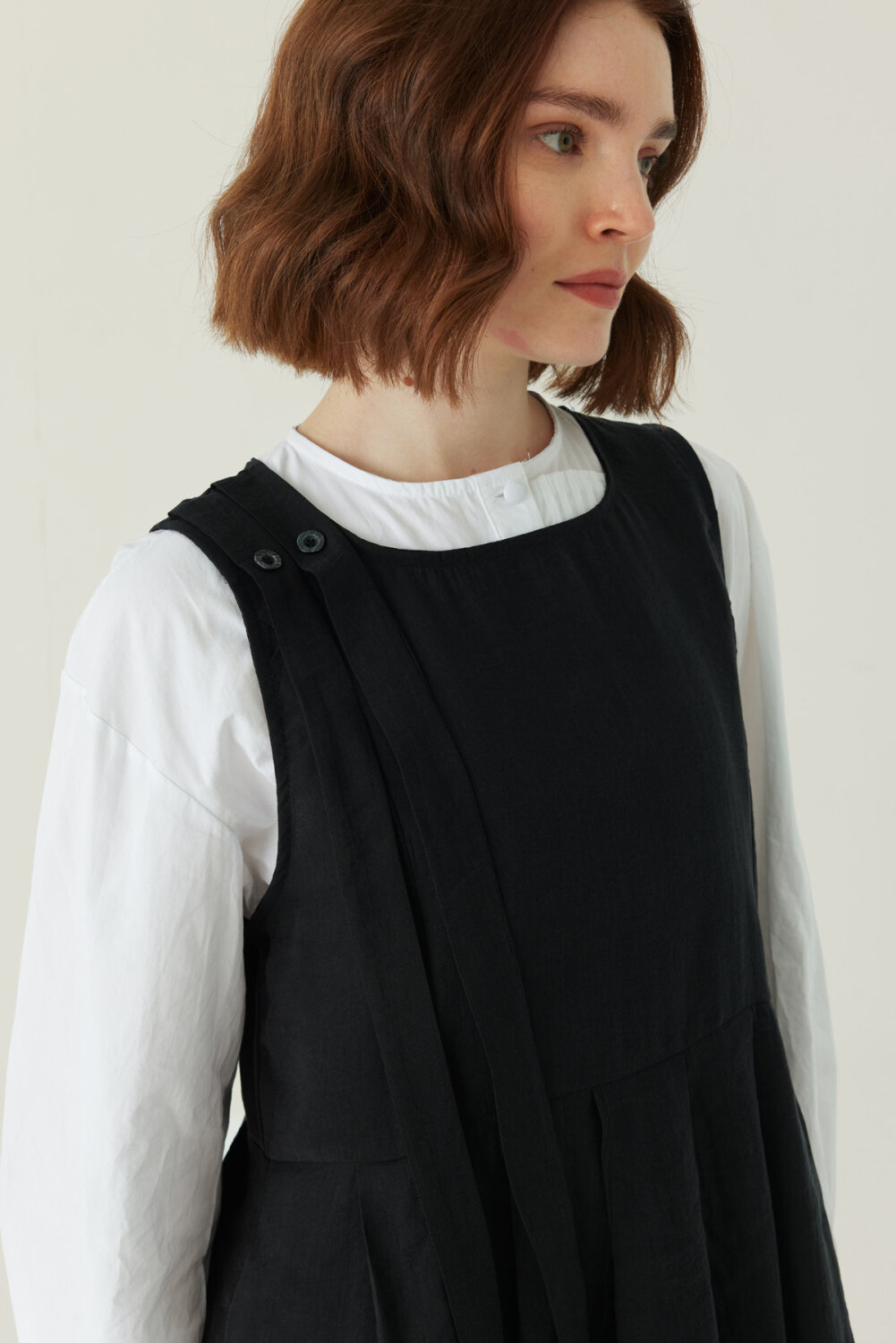 Pileli Tensel Jile Siyah - 2