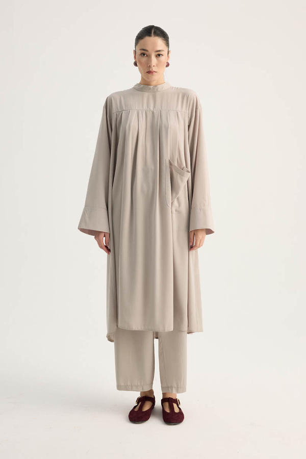 Pileli Tunik Takım Taş - 3