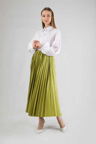 Piliseli Etek Yağ Yeşili - 1