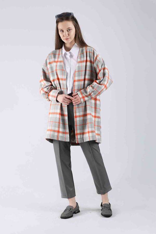 Plaid Jacket Grey