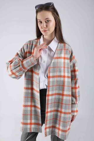 Plaid Jacket Grey - 2