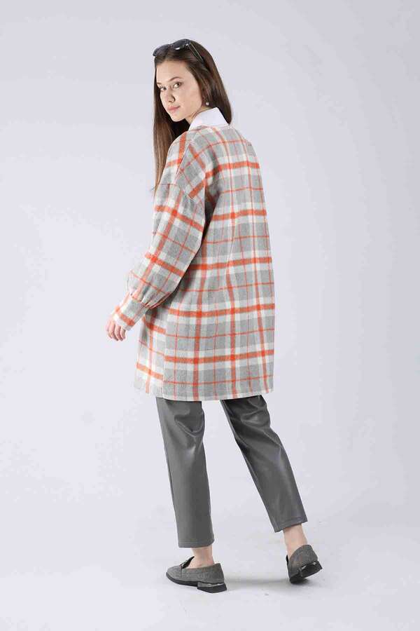 Plaid Jacket Grey - 5