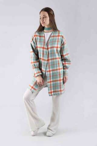 Plaid Jacket Mint - 1