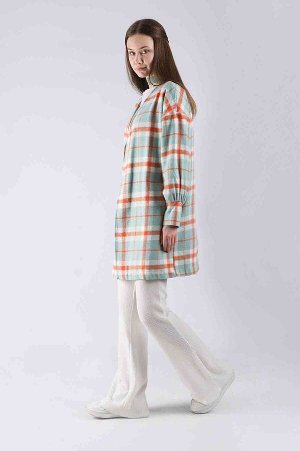 Plaid Jacket Mint - 3