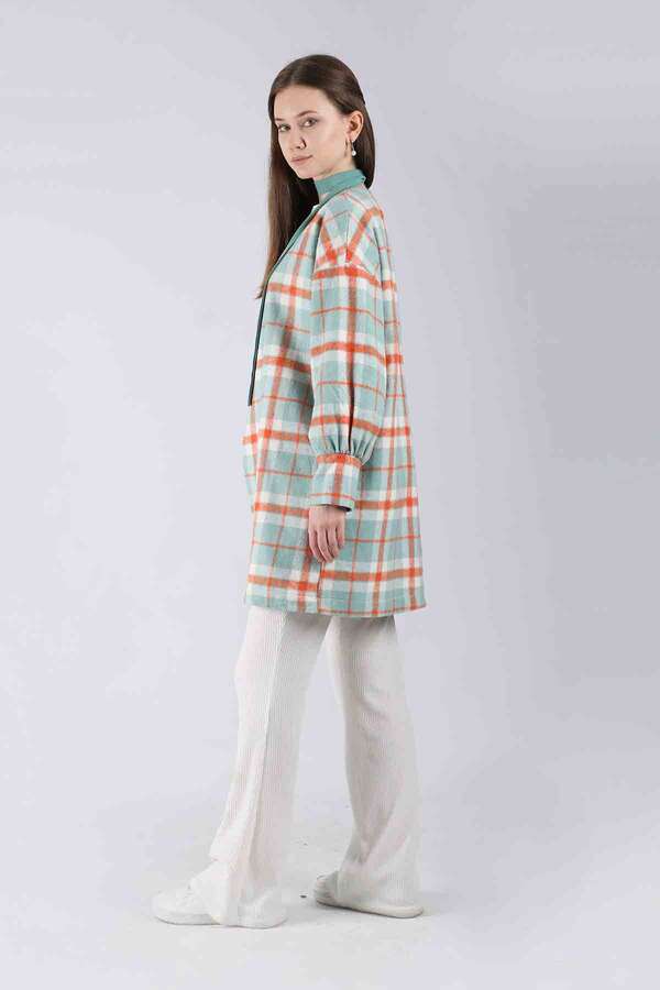 Plaid Jacket Mint - 5