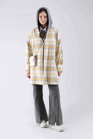 Plaid Jacket Yellow - 1