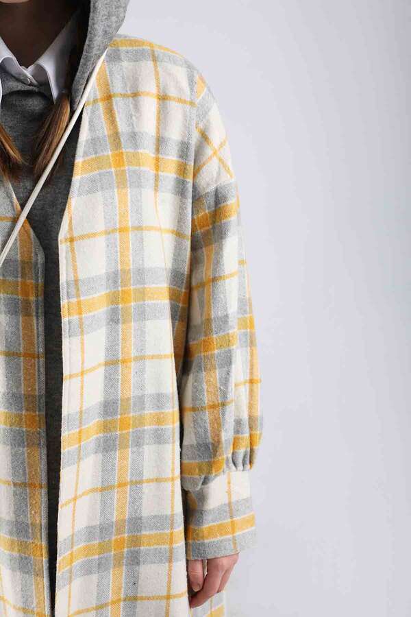 Plaid Jacket Yellow - 4