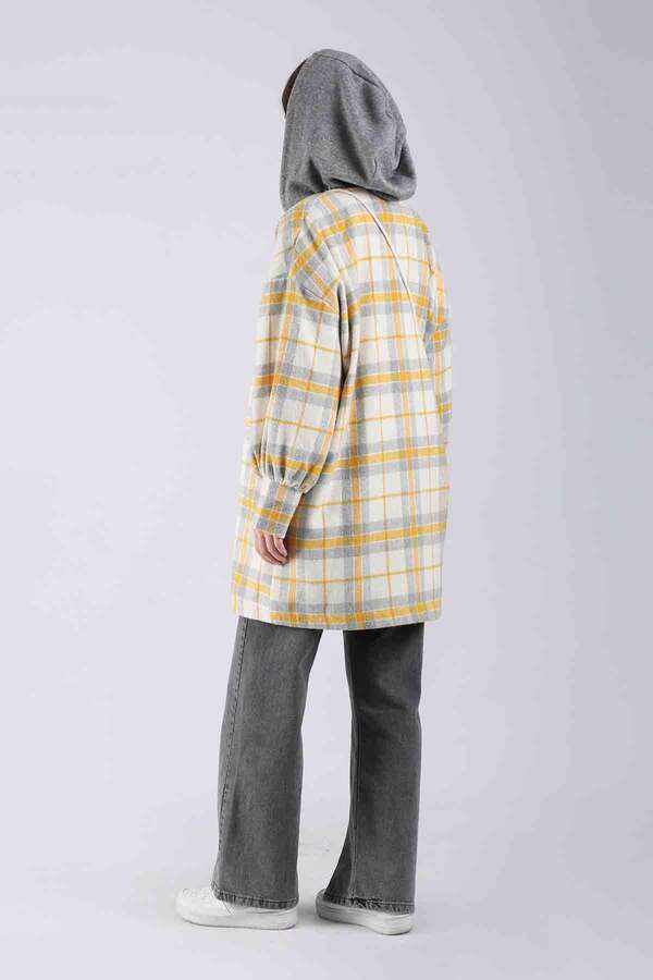 Plaid Jacket Yellow - 5