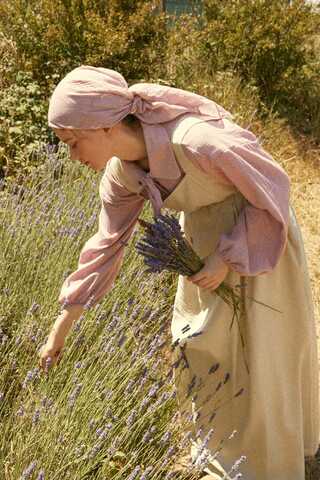 Pleated Modal Pinafore Stone - 5