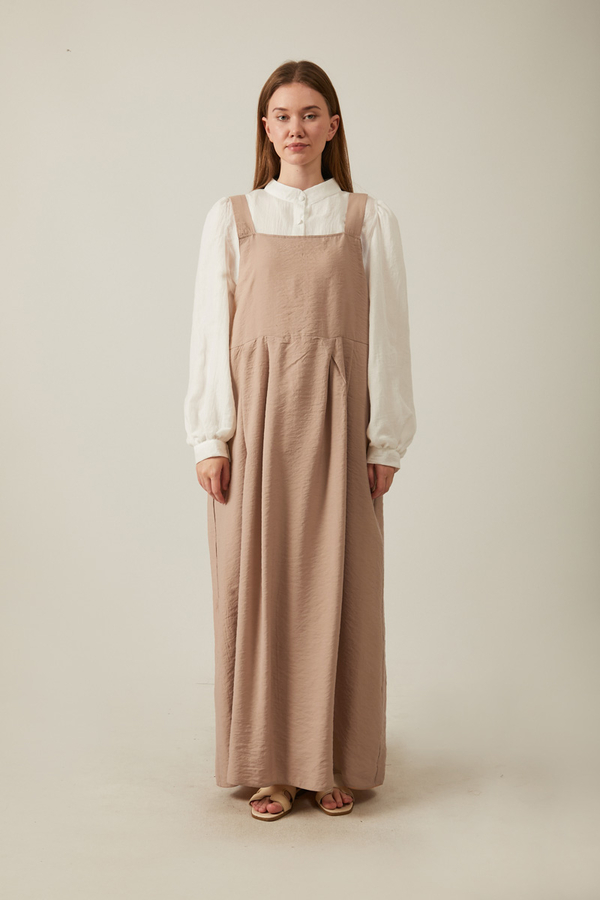 Pleated Modal Pinafore Vizon