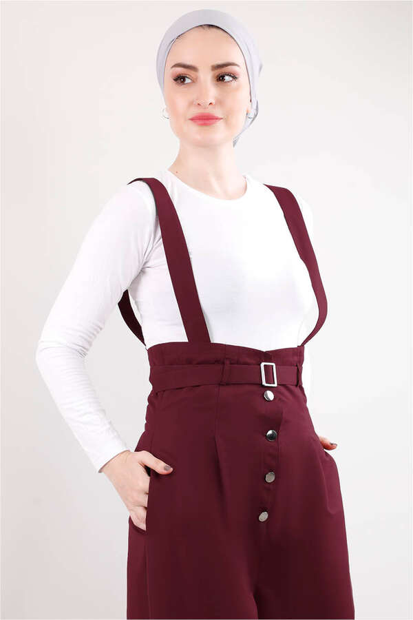 Plenty Trotter Salopet Burgundy - 2