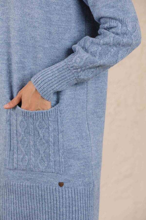 Pocket Sweater Blue - 6