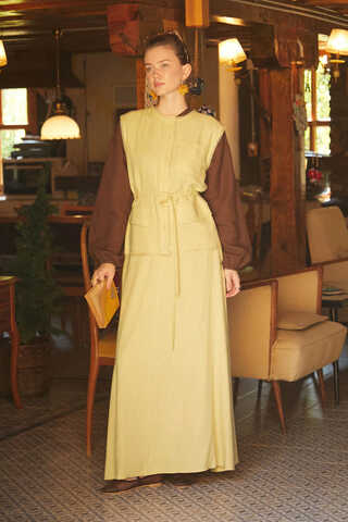 Cepli Viscon Keten Takım Sarı - 6