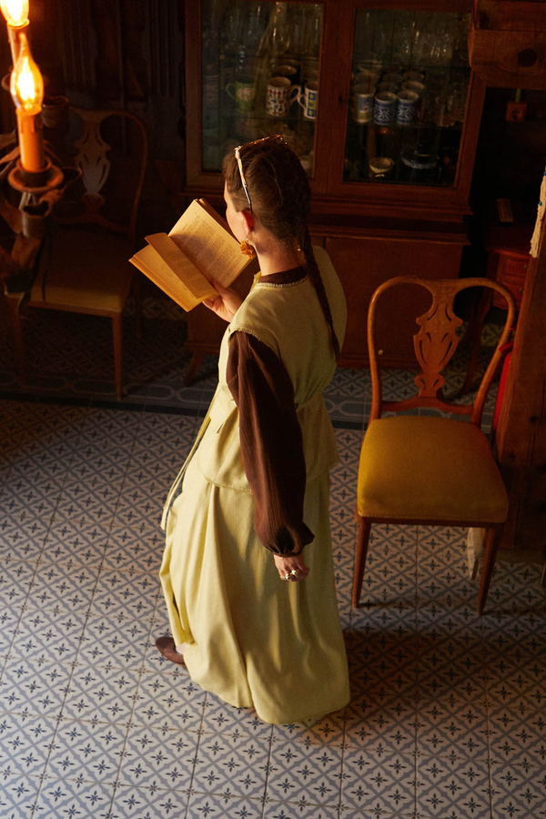 Cepli Viscon Keten Takım Sarı - 9