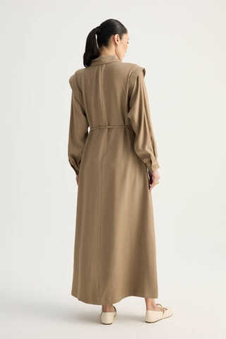 Polo Collar Dress Vizon - 12