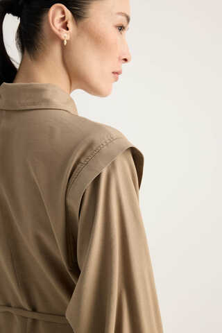 Polo Collar Dress Vizon - 13