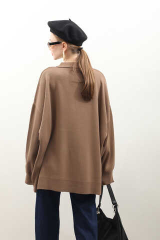 Polo Yaka Uzun Kazak Taba - 6