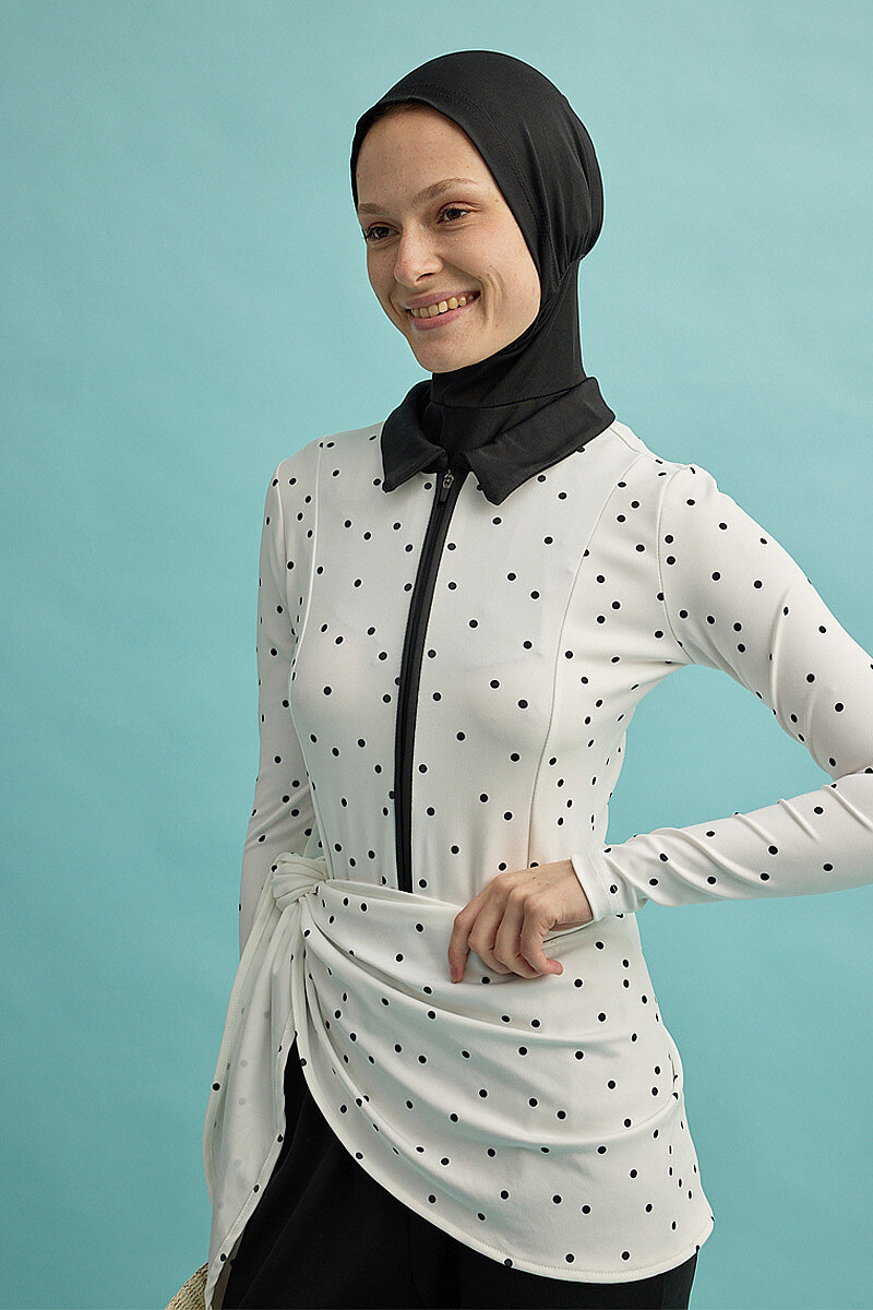 Puantiyeli Mayo Takım Siyah - 6
