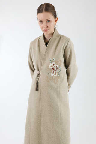 Püsküllü Kaşe Kaban Taş - 2