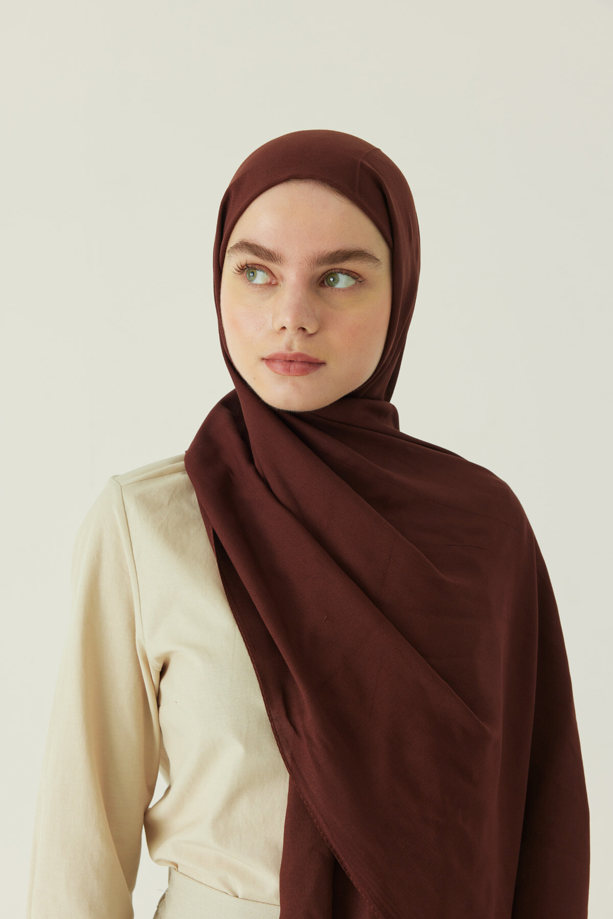 Rami Şal Kahverengi