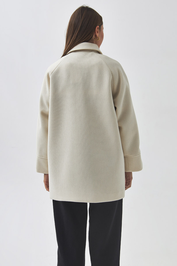 Reglan Kol Kısa Kaban Ekru - 9