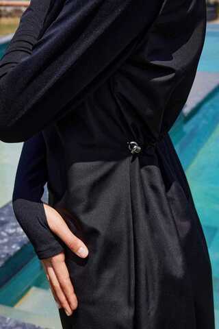 Reglan Kol Tesettür Mayo Takım Siyah - 6