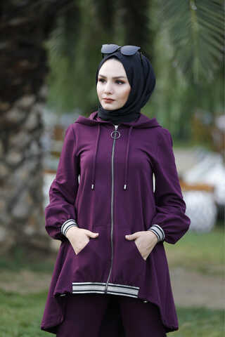 Ribana Eşofman Mor - 3