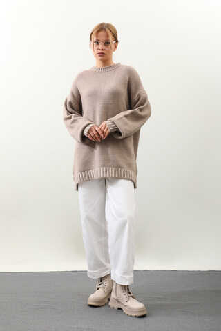 Ribanası İki Renkli Kazak Vizon - 2