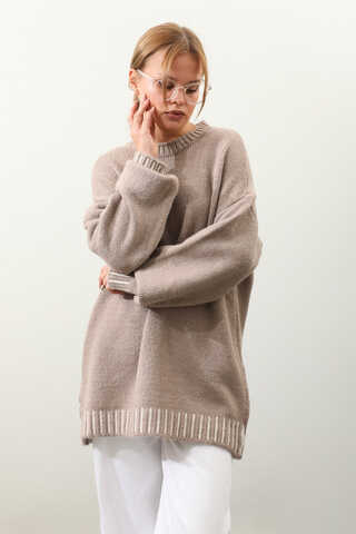 Ribanası İki Renkli Kazak Vizon - 5