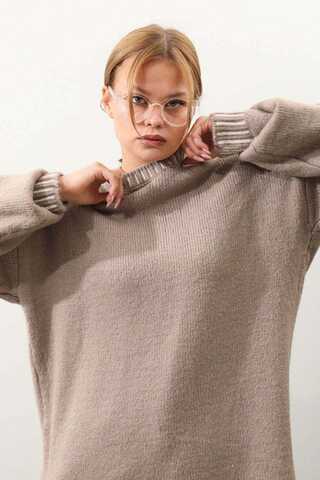 Ribanası İki Renkli Kazak Vizon - 6