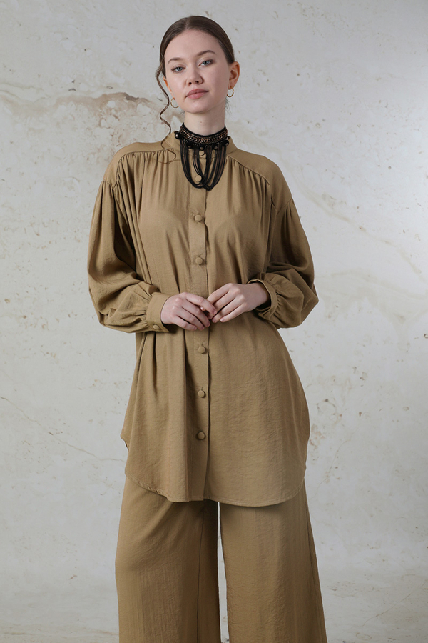 Salaş Pantolon Takım Camel - 2